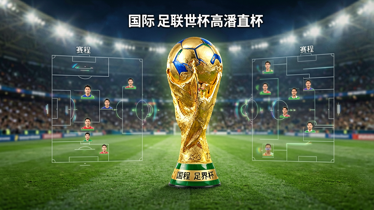 2026年国际足联世界杯高清直播界面展示实时比分、赛程和比赛追踪